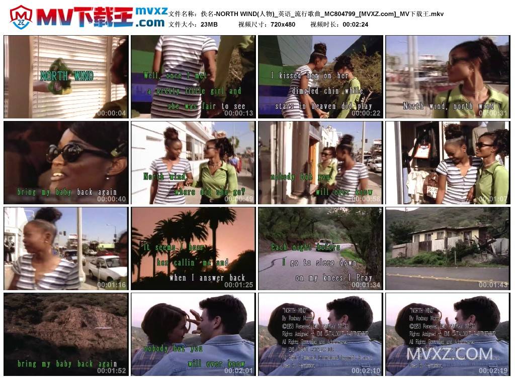 佚名-NORTH WIND(人物)_英语_流行歌曲_MC804799